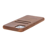 iPhone 11 Pro Max Snap - on Full Cover Leather Case with Credit Card Slots by Hardiston - premium iPhone 11 Cases