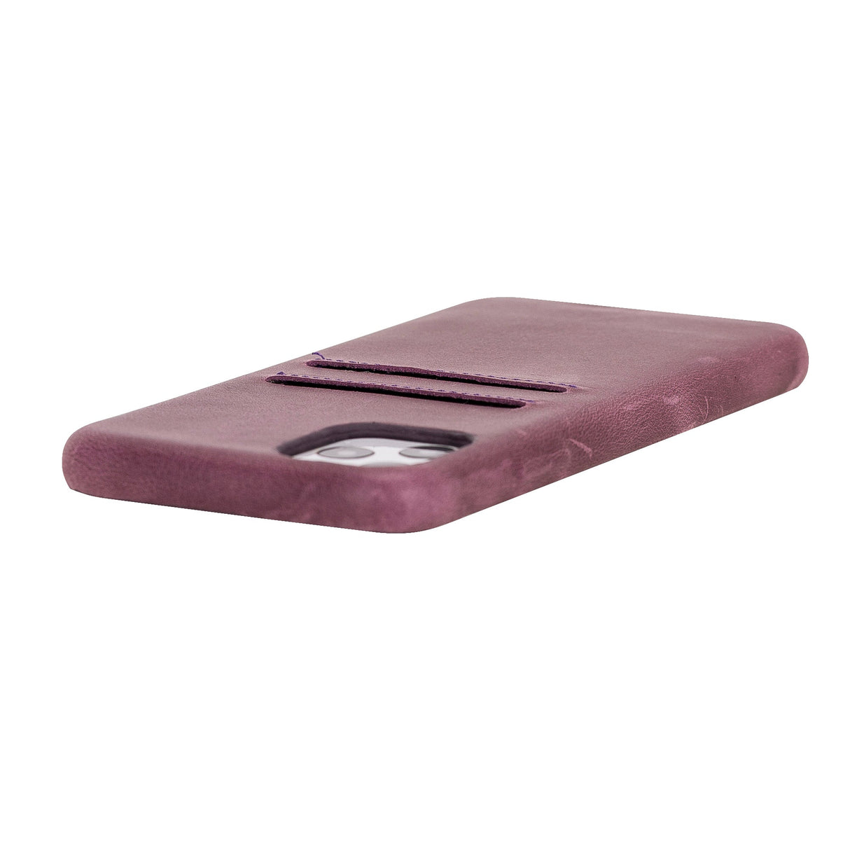 iPhone 11 Pro Max Snap - on Full Cover Leather Case with Credit Card Slots by Hardiston - premium iPhone 11 Cases