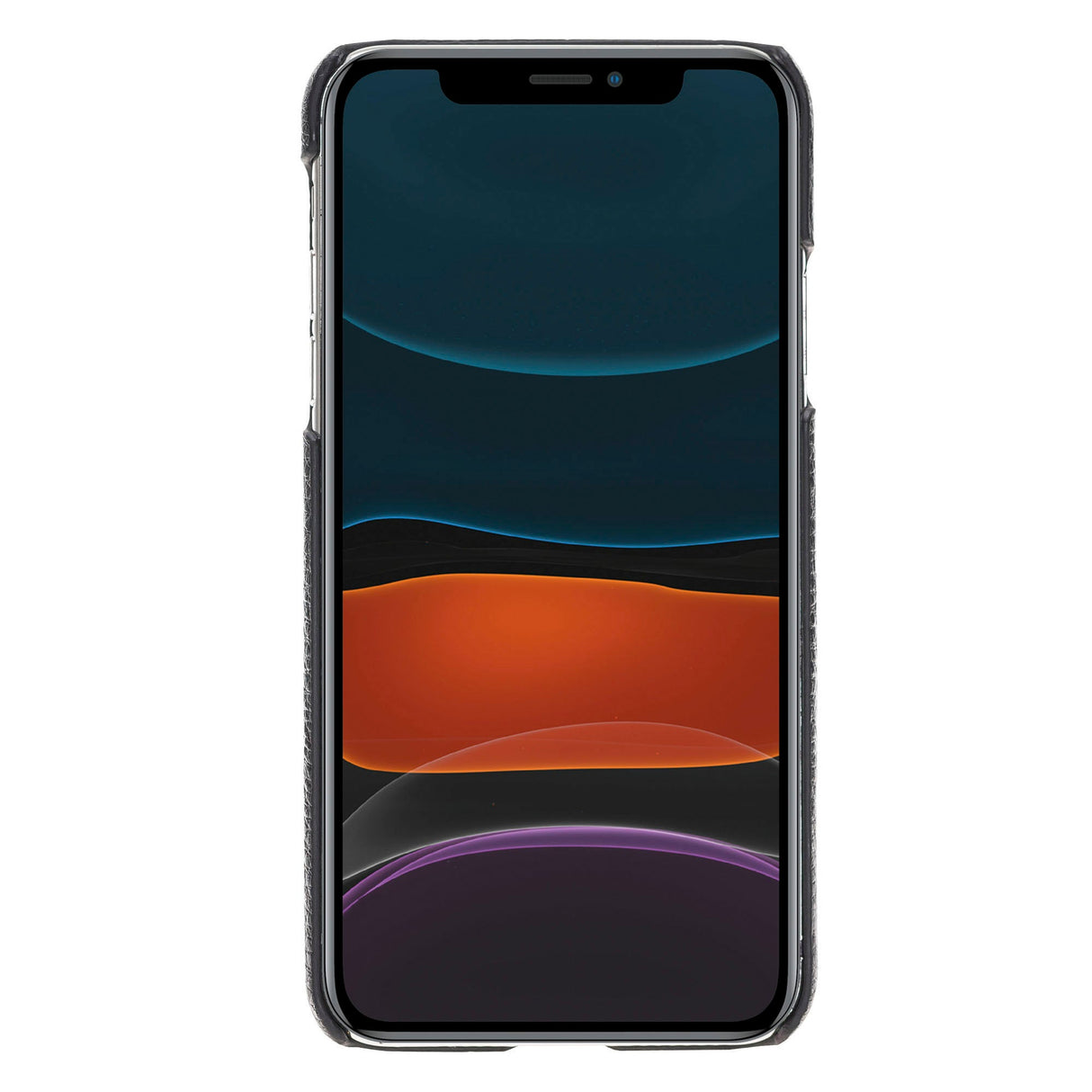 iPhone 11 Pro Max Snap - on Leather Case with Credit Card Slots by Hardiston - premium iPhone 11 Cases