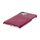iPhone 11 Pro Max Snap - on Leather Case with Credit Card Slots by Hardiston - premium iPhone 11 Cases