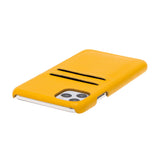 iPhone 11 Pro Max Snap - on Leather Case with Credit Card Slots by Hardiston - premium iPhone 11 Cases