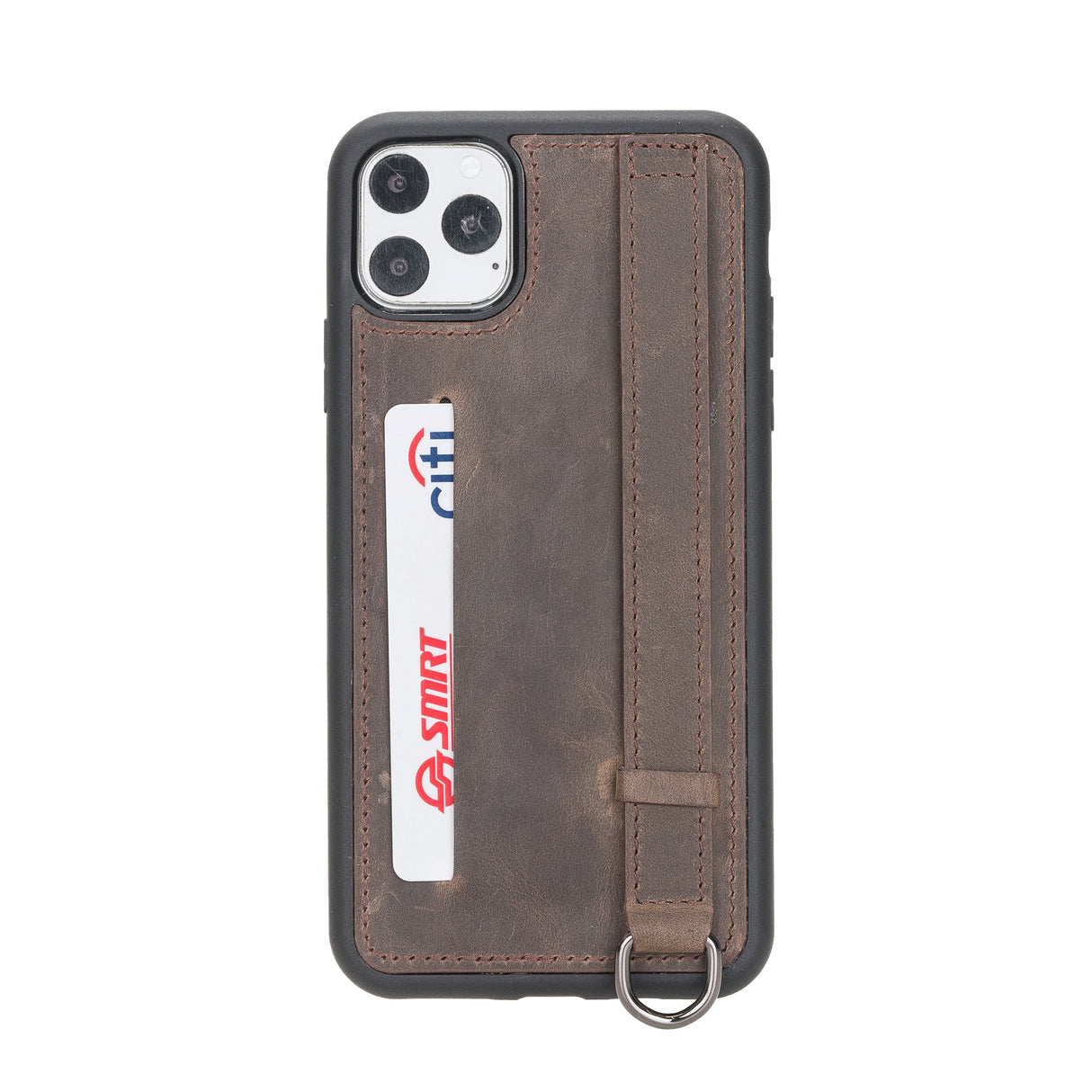 iPhone 11 Pro Max Snap - on Leather Grip Case by Hardiston - premium iPhone 11 Cases