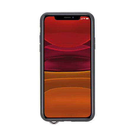 iPhone 11 Pro Max Snap - on Leather Grip Case by Hardiston - premium iPhone 11 Cases