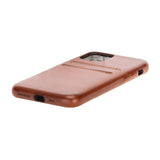 iPhone 11 Pro Snap - on Full Cover Leather Case with Credit Card Slots by Hardiston - premium iPhone 11 Cases