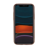 iPhone 11 Pro Snap - on Full Cover Leather Case with Credit Card Slots by Hardiston - premium iPhone 11 Cases
