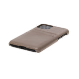 iPhone 11 Pro Snap - on Leather Case with Credit Card Slots by Hardiston - premium iPhone 11 Cases