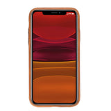 iPhone 11 Snap - on Full Cover Leather Case with Credit Card Slots by Hardiston - premium iPhone 11 Cases