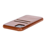 iPhone 11 Snap - on Full Cover Leather Case with Credit Card Slots by Hardiston - premium iPhone 11 Cases