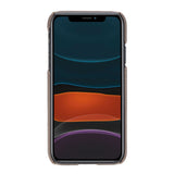 iPhone 11 Snap - on Leather Case with Credit Card Slots by Hardiston - premium iPhone 11 Cases