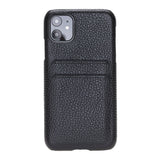 iPhone 11 Snap - on Leather Case with Credit Card Slots by Hardiston - premium iPhone 11 Cases