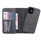 iPhone 12 Leather Dual Fold Phone Wallet Case by Hardiston - premium iPhone 12 Cases