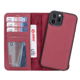 iPhone 12 Leather Wallet Case by Hardiston - premium iPhone 12 Cases