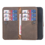 iPhone 12 Mini Leather Dual Wallet Case by Hardiston - premium iPhone 12 Cases