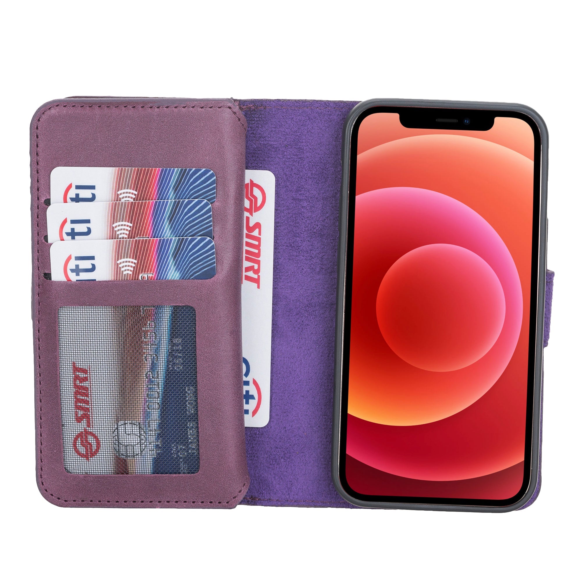 iPhone 12 Mini Leather Dual Wallet Case | Hardiston premium leather