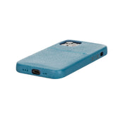 iPhone 12 Mini Snap - on Full Cover Leather Case with Credit Card Slots by Hardiston - premium iPhone 12 Cases