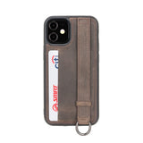iPhone 12 Mini Snap - on Leather Grip Case by Hardiston - premium iPhone 12 Cases