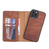 iPhone 12 Pro Dual Fold Leather Wallet Case by Hardiston - premium iPhone 12 Cases