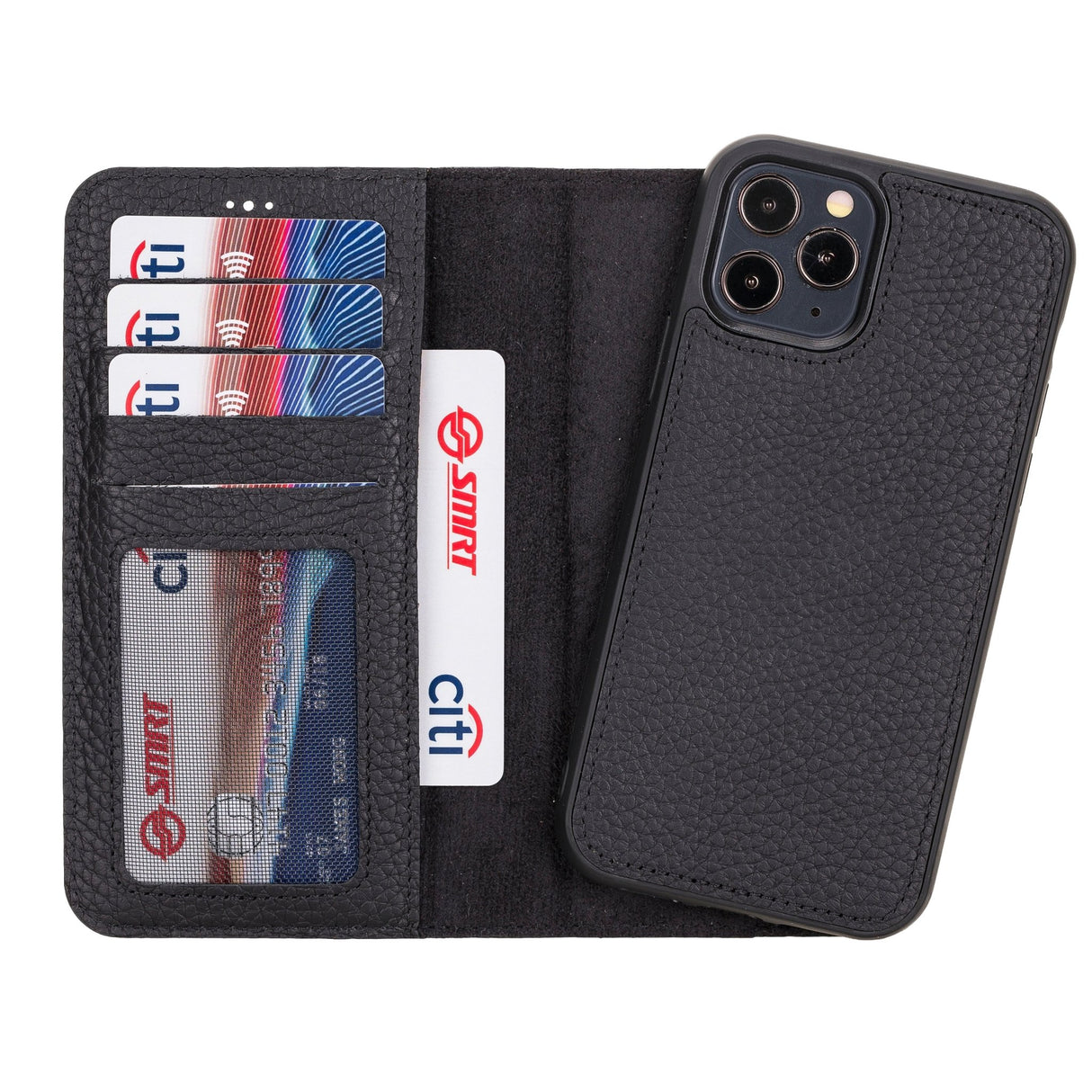 iPhone 12 Pro Leather Wallet Case by Hardiston - premium iPhone 12 Cases