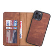 iPhone 12 Pro Max Leather Dual Wallet Case by Hardiston - premium iPhone 12 Cases