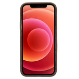 iPhone 12 Pro Max Snap - on Full Cover Leather Case with Credit Card Slots by Hardiston - premium iPhone 12 Cases