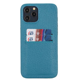 iPhone 12 Pro Max Snap - on Full Cover Leather Case with Credit Card Slots by Hardiston - premium iPhone 12 Cases