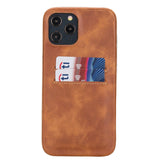 iPhone 12 Pro Max Snap - on Full Cover Leather Case with Credit Card Slots by Hardiston - premium mws_apo_generated