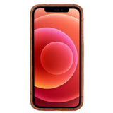 iPhone 12 Pro Snap - on Full Cover Leather Case with Credit Card Slots by Hardiston - premium iPhone 12 Cases