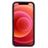 iPhone 12 Pro Snap - on Full Cover Leather Case with Credit Card Slots by Hardiston - premium iPhone 12 Cases