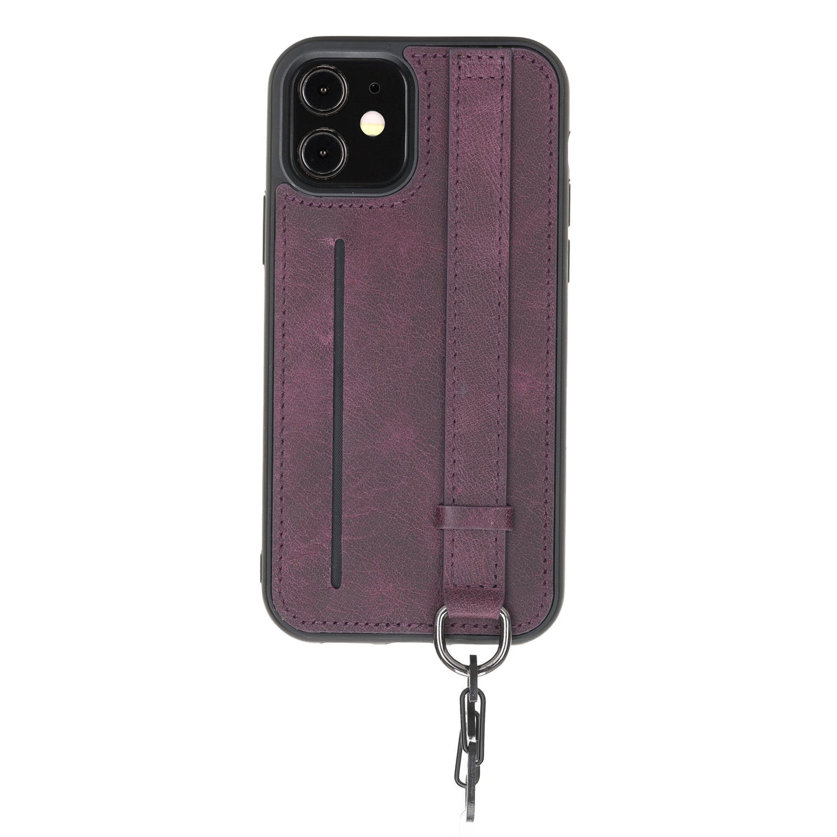 iPhone 12 Pro Snap - on Leather Grip Case by Hardiston - premium iPhone 12 Cases