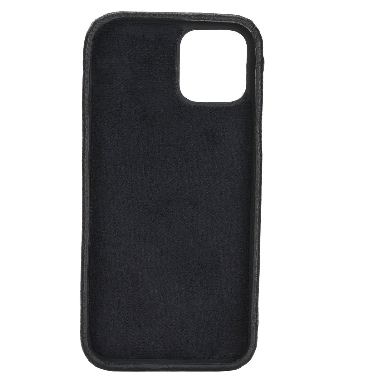 iPhone 12 Snap - on Full Cover Leather Case with Credit Card Slots by Hardiston - premium iPhone 12 Cases