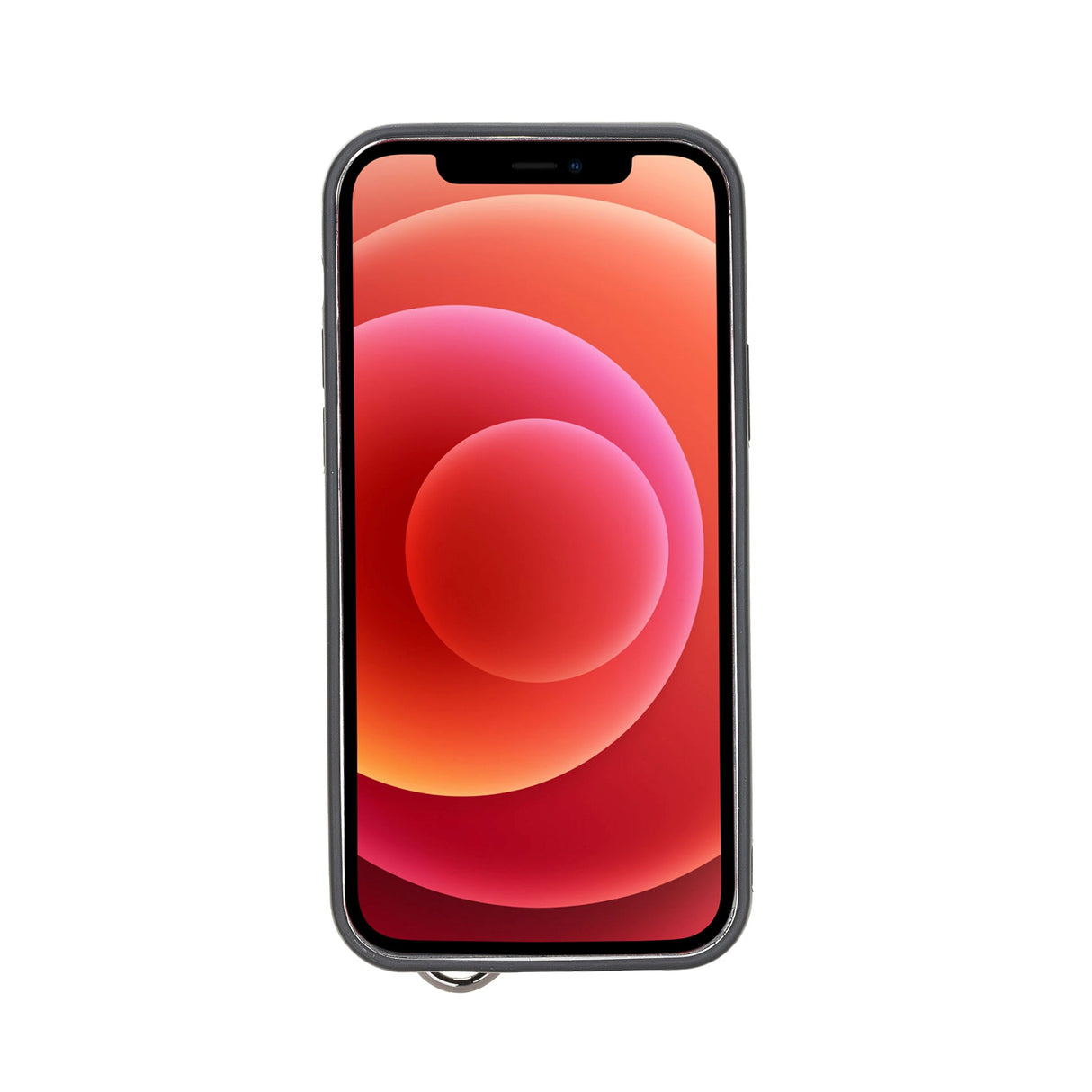 iPhone 12 Snap - on Leather Grip Case by Hardiston - premium iPhone 12 Cases