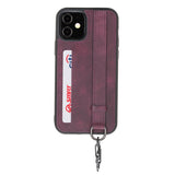iPhone 12 Snap - on Leather Grip Case by Hardiston - premium mws_apo_generated