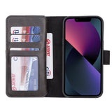 iPhone 13 Leather Dual Wallet Case by Hardiston - premium iPhone 13 Cases