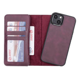 iPhone 13 Leather Dual Wallet Case by Hardiston - premium iPhone 13 Cases