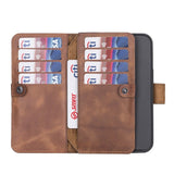 iPhone 13 Leather Dual Wallet Case by Hardiston - premium iPhone 13 Cases