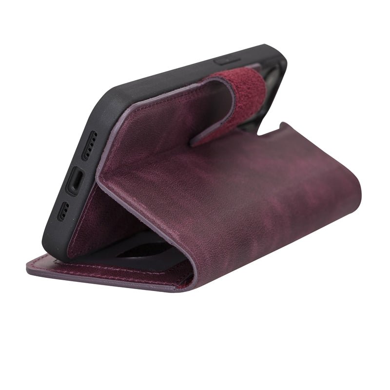 iPhone 13 Leather Wallet Case by Hardiston - premium iPhone 13 Cases