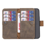 iPhone 13 Mini Leather Dual Wallet Case by Hardiston - premium iPhone 13 Cases