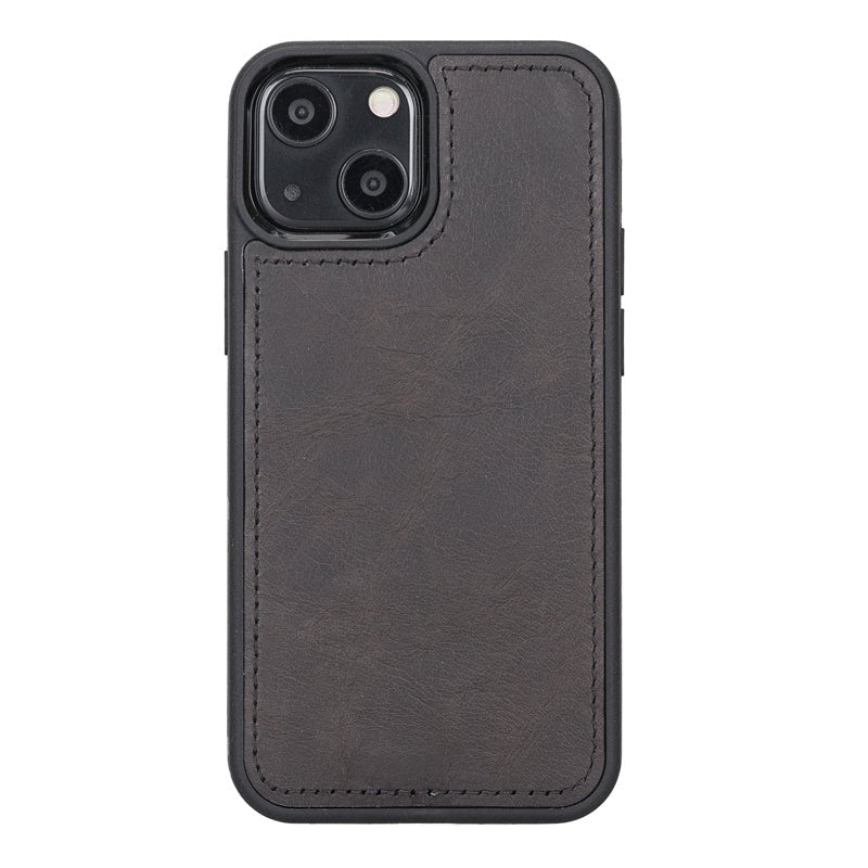 iPhone 13 Mini Leather Dual Wallet Case by Hardiston - premium iPhone 13 Cases