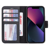 iPhone 13 Mini Leather Wallet Case by Hardiston - premium iPhone 13 Cases