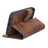 iPhone 13 Mini Leather Wallet Case by Hardiston - premium iPhone 13 Cases