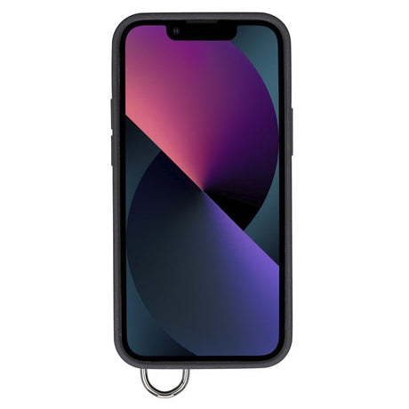 iPhone 13 Mini Snap - on Leather Grip Case by Hardiston - premium iPhone 13 Cases