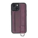 iPhone 13 Mini Snap - on Leather Grip Case by Hardiston - premium iPhone 13 Cases