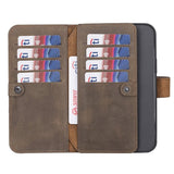 iPhone 13 Pro Leather Dual Wallet Case by Hardiston - premium iPhone 13 Cases
