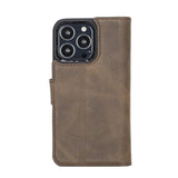 iPhone 13 Pro Leather Dual Wallet Case by Hardiston - premium iPhone 13 Cases