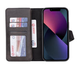 iPhone 13 Pro Leather Dual Wallet Case by Hardiston - premium iPhone 13 Cases