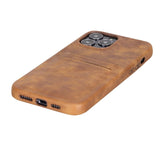 iPhone 13 Pro Leather Snap - on wallet case by Hardiston - premium iPhone 13 Cases