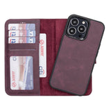 iPhone 13 Pro Leather Wallet Case by Hardiston - premium iPhone 13 Cases