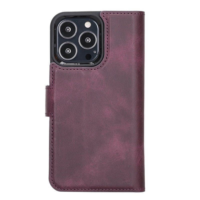 iPhone 13 Pro Leather Wallet Case by Hardiston - premium iPhone 13 Cases