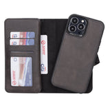 iPhone 13 Pro Max Leather Dual Wallet Case by Hardiston - premium iPhone 13 Cases