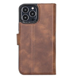 iPhone 13 Pro Max Leather Dual Wallet Case by Hardiston - premium iPhone 13 Cases
